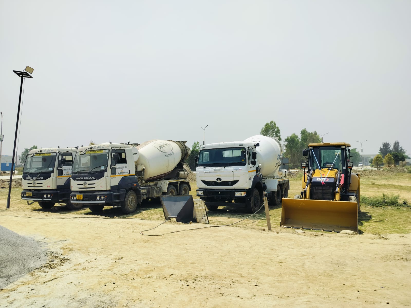 CONCRETE ROAD CONSTRUCTION